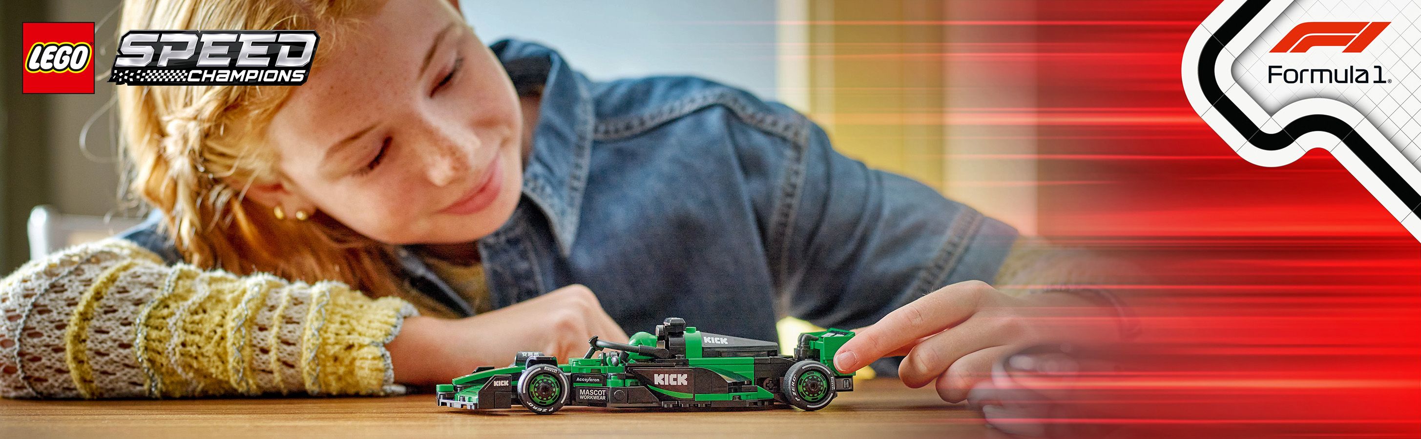Úžasné závodní auto KICK Sauber F1® Team C44